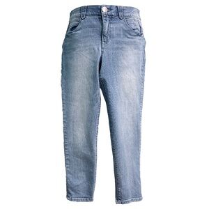 💗 EUC Democracy “Ab”solution High Rise Ankle Jeans — Light Wash — Sz 10